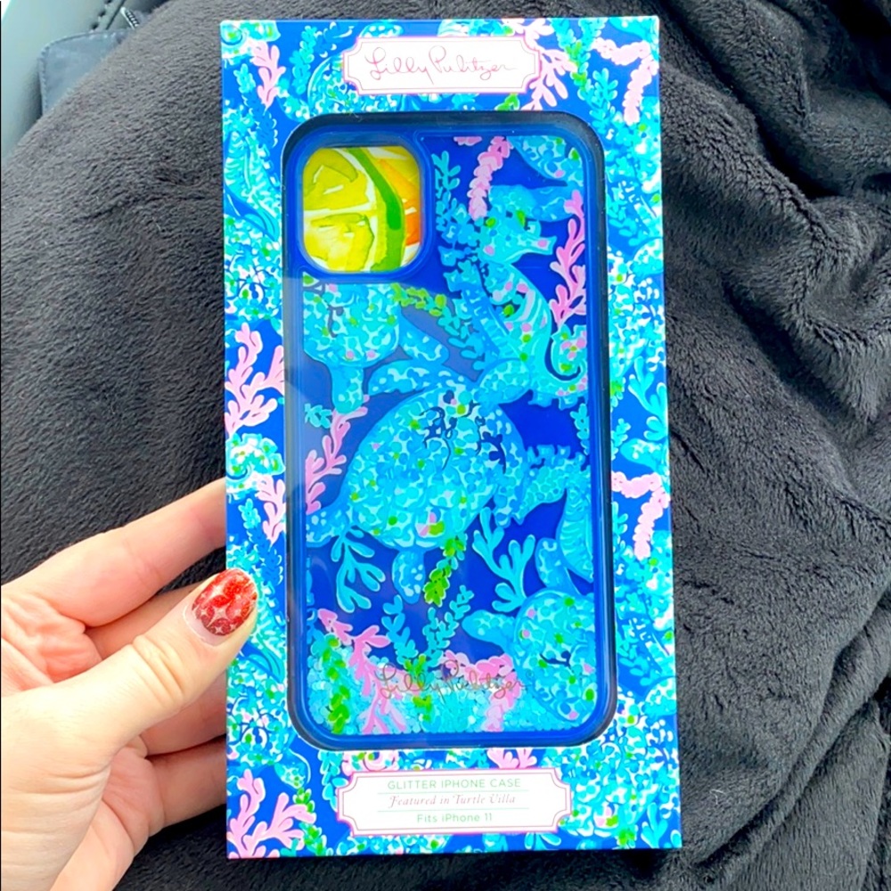 Lilly Pulitzer iPhone 11 Phone Case Turtle Villa